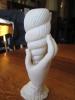Parian Porcelain Hand Vase